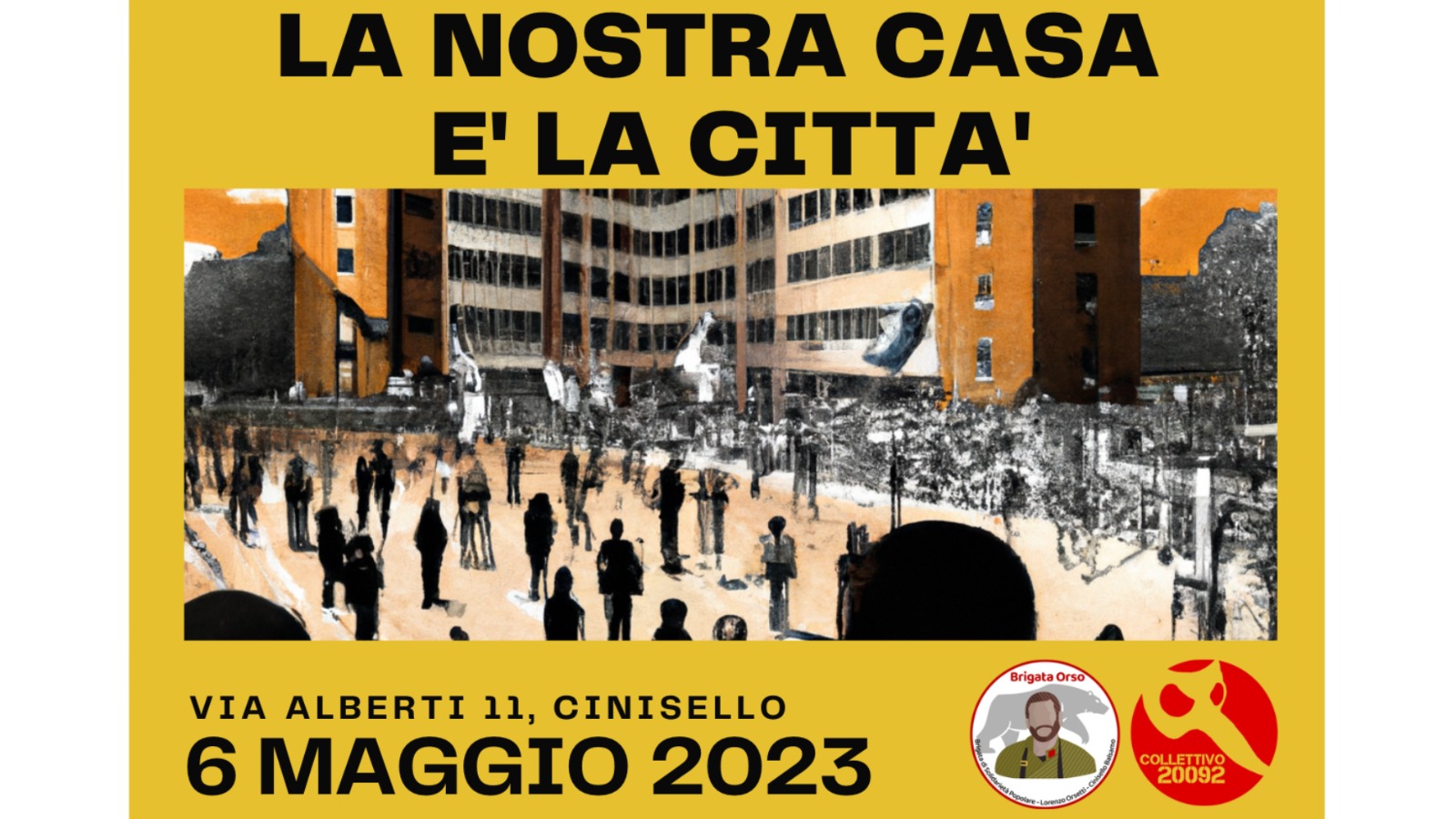 06.05 | La nostra casa è la città: assemblea e giornata aperta