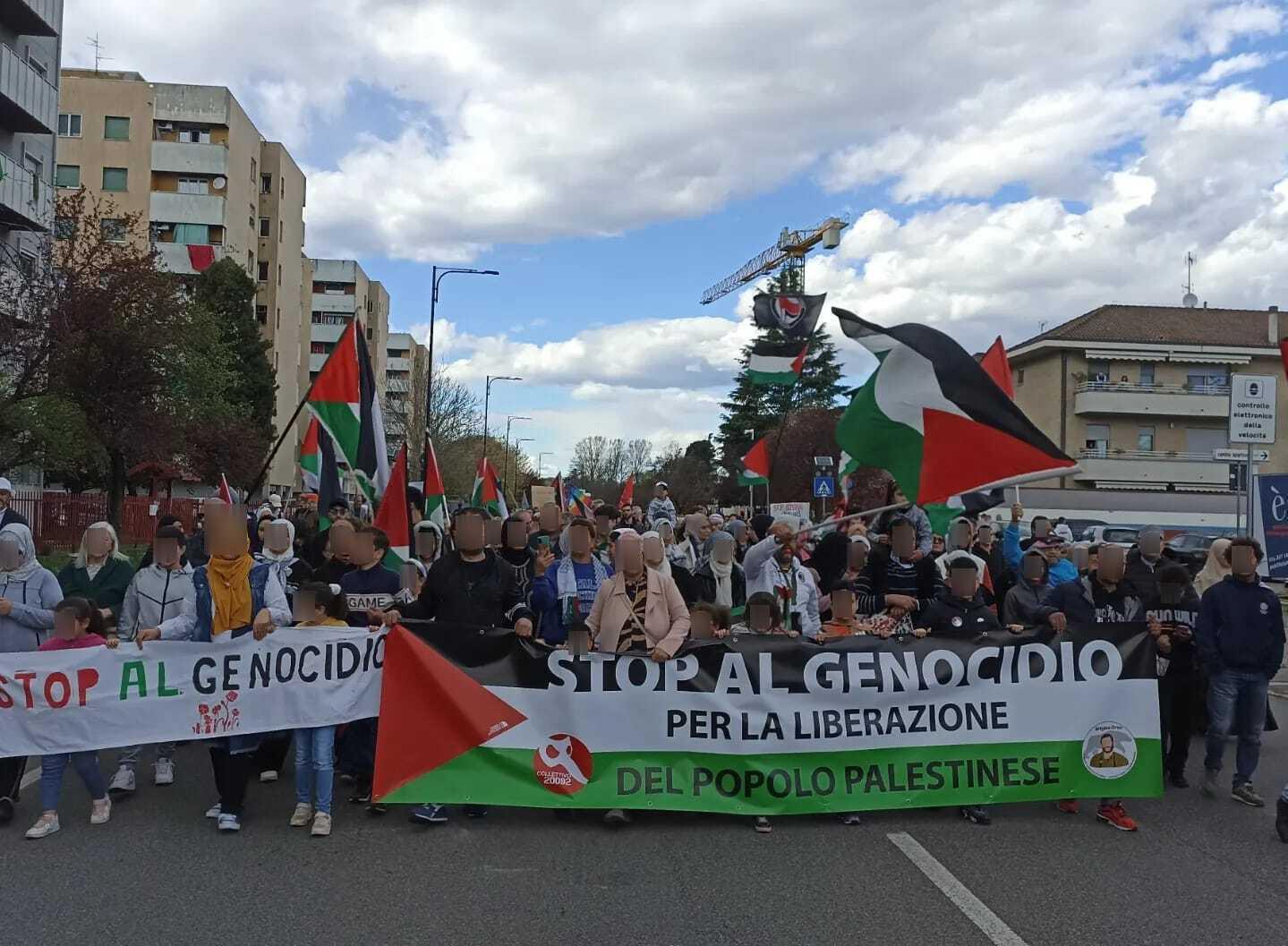 STOP AL GENOCIDIO – Racconto del corteo cittadino